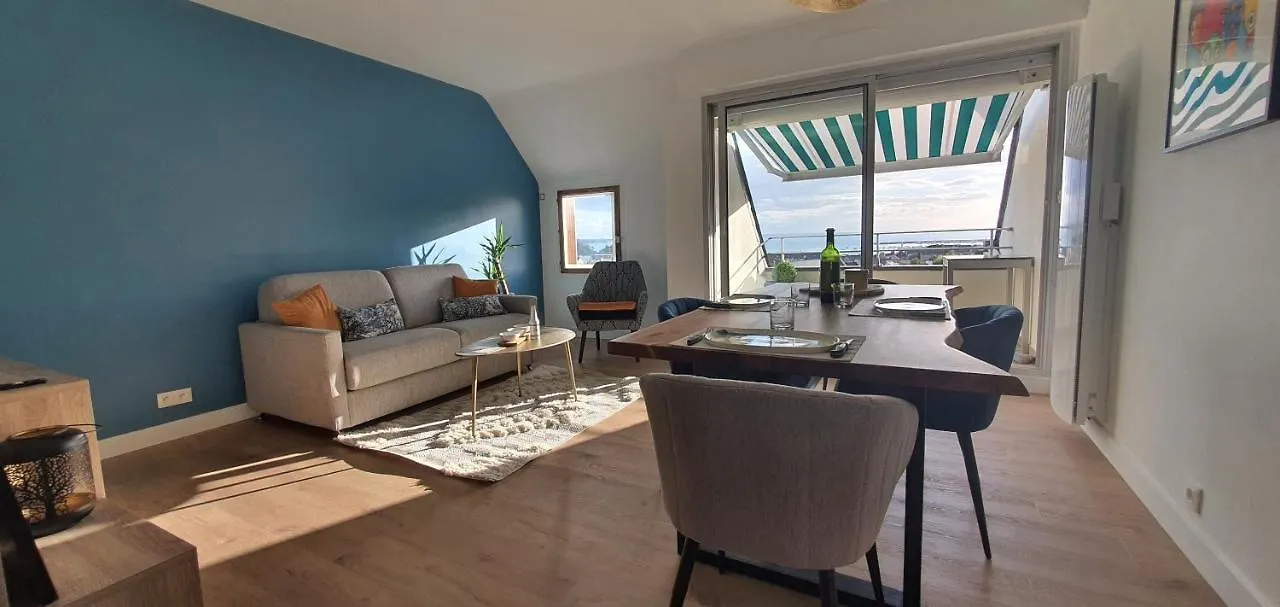 Appartement Bretagne Vue Mer Exceptionnelle Sur Les Hauts D'Erquy Au Calme ! Et Au Pied Du Gr34 0*, Erquy