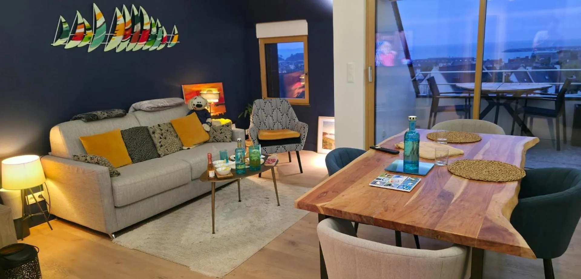 Apartment Appartement Bretagne Vue Mer Exceptionnelle Sur Les Hauts D'Erquy Au Calme ! Et Au Pied Du Gr34